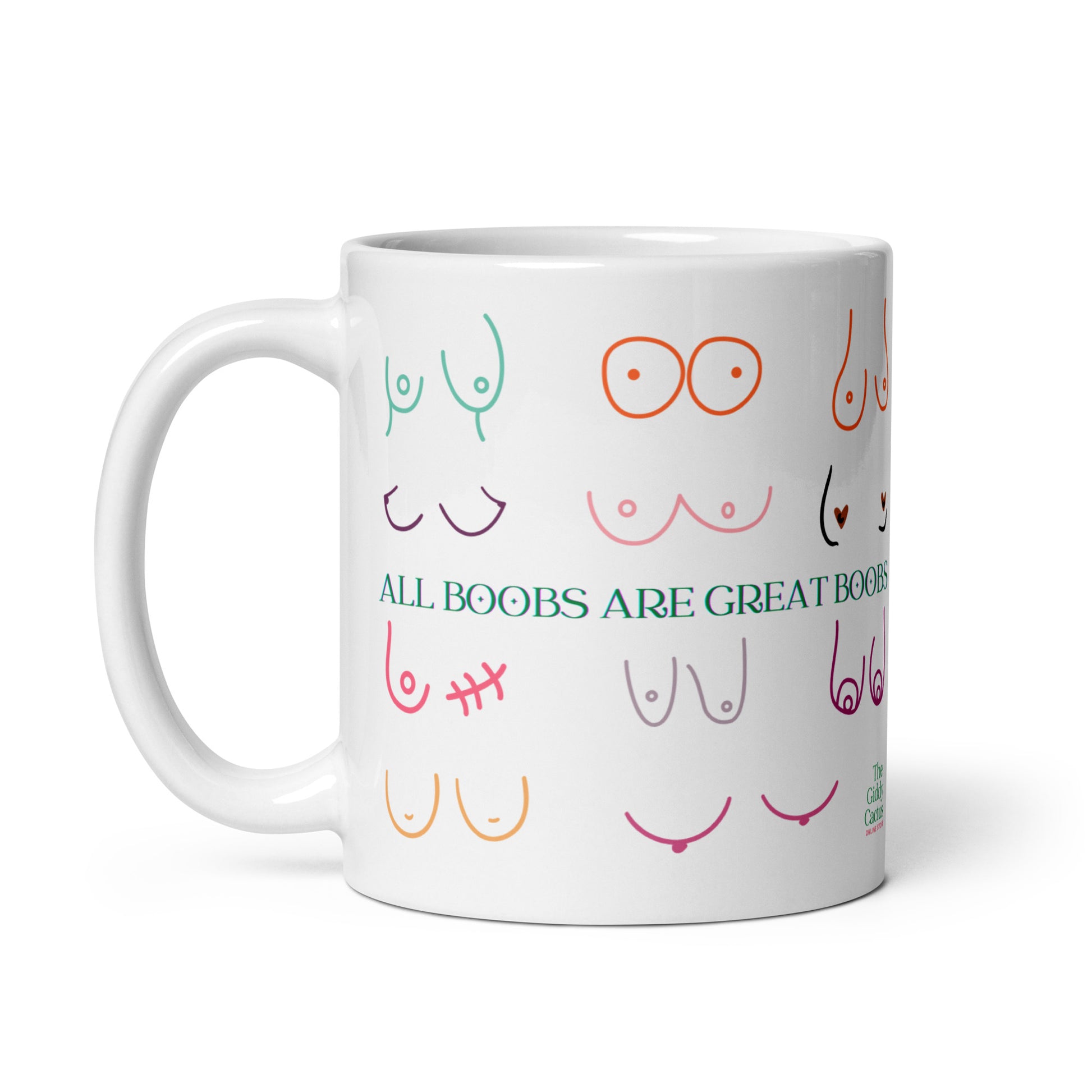 All Boobs Are Great Boobs Mug – The Giddy Cactus